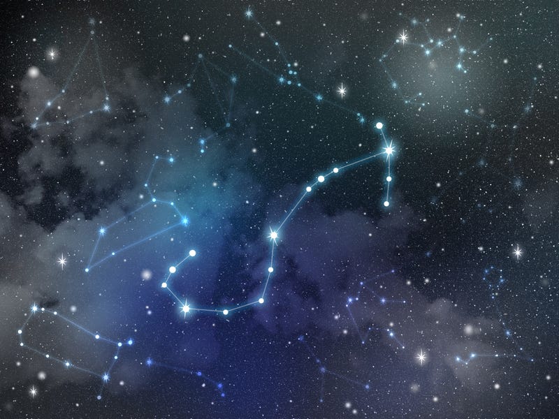 Scorpio constellation