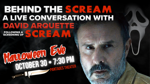 Behind The Scream: A Live Conversation with David Arquette