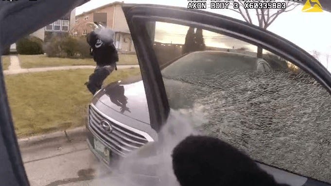 Lombard police officer wounded, armed robbery suspect shot dead in exchange of gunfire in western suburb