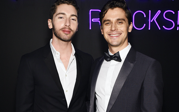 Antoni Porowski and Trace Lehnhoff attend an event. 