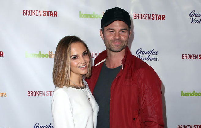 Rachael Leigh Cook  and actor Daniel Gillies attend the pemiere of Gravitas Ventures' "Broken Star"