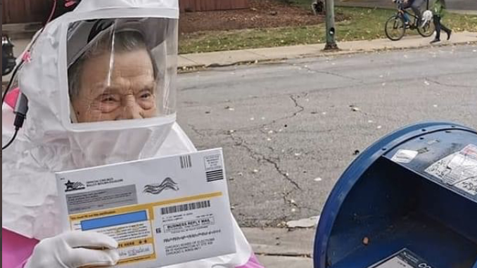 Pandemic doesn't deter 102-year-old voter: 'It's the most important election of my lifetime'