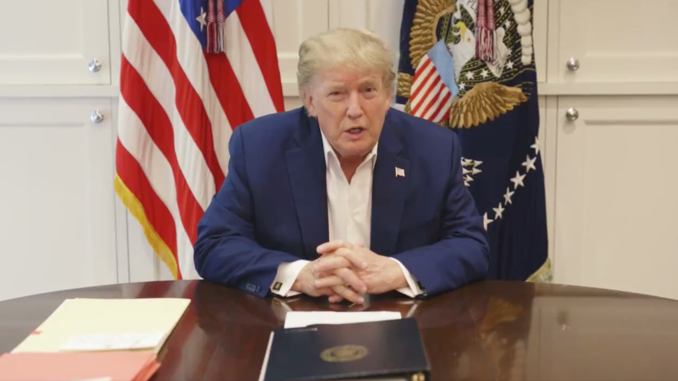 VIDEO: Trump says he’s 'starting to feel good' at hospital, 'real test' is next few days