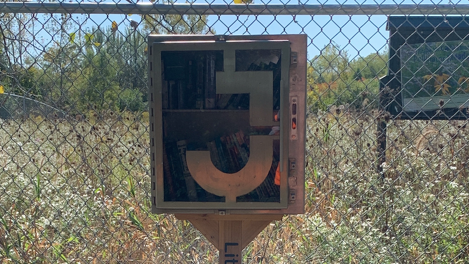 Little Free Library rebuilt after act of vandalism