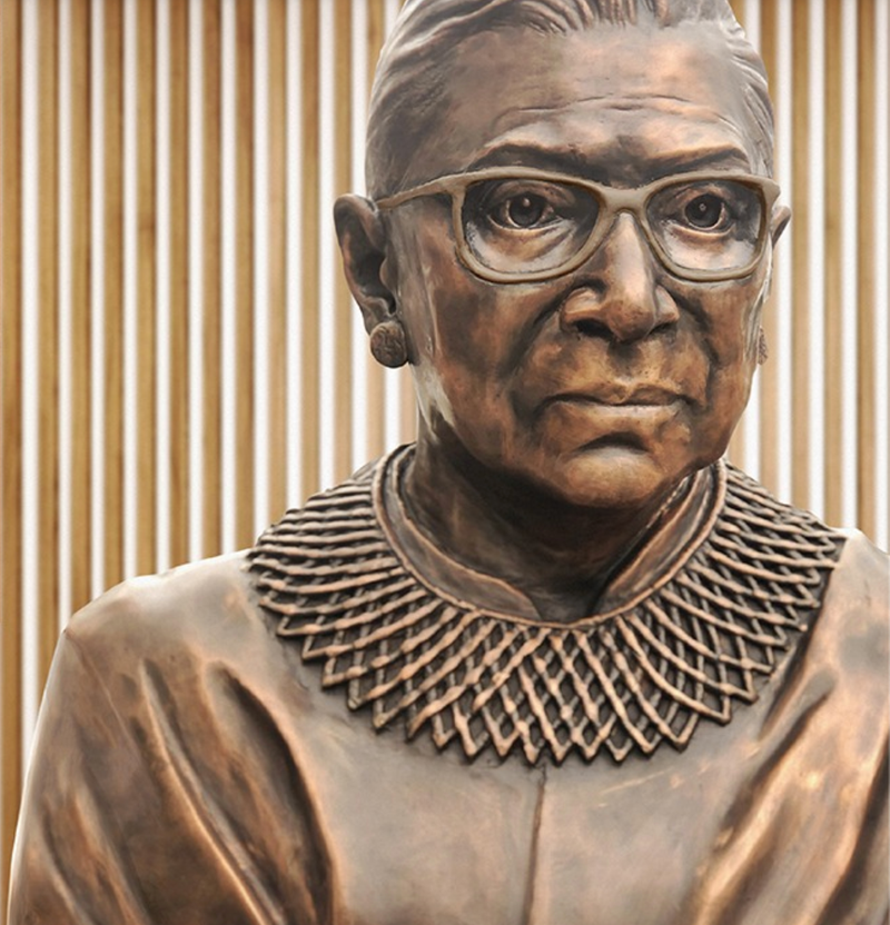 Ruth Bader Ginsburg statue 