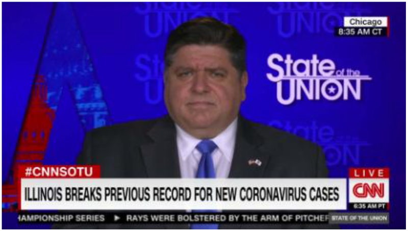 Illinois Gov. J.B. Pritzker on Sunday appeared on CNN's "State of the Union."