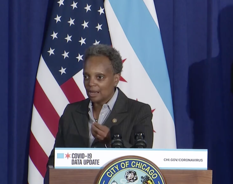 Chicago Mayor Lori Lightfoot gives COVID-19 update
