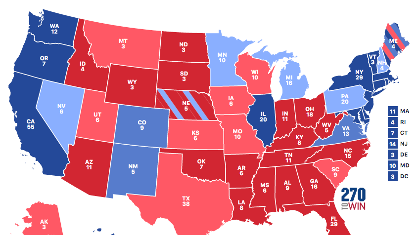 ELECTORAL TIE: The possibility of a tie and who chooses the president