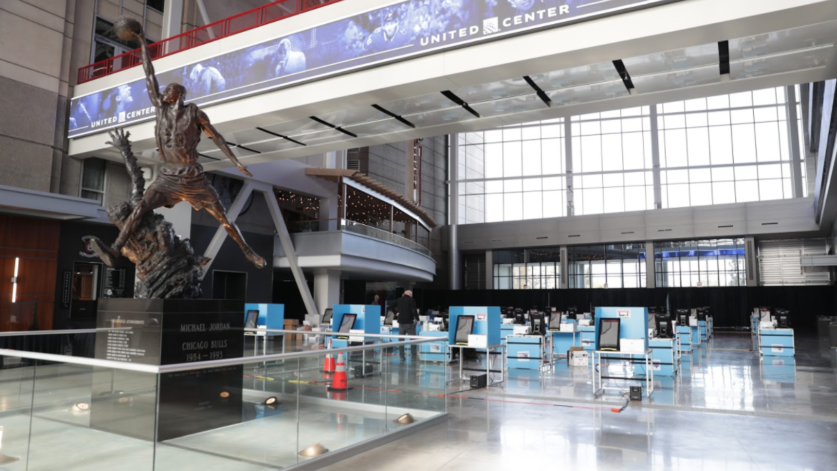 Chicago Board of Elections to utilize United Center as Election Day polling place