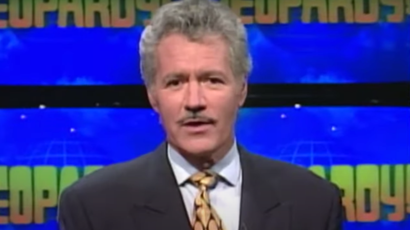 Alex Trebek's famed mustache once cost him a sportscasting job