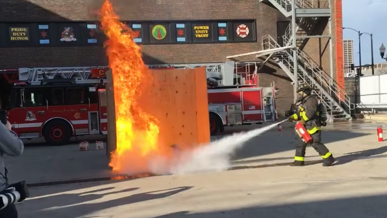 CFD gives Thanksgiving safety advice, demonstrates how quickly things can go wrong when frying a turkey