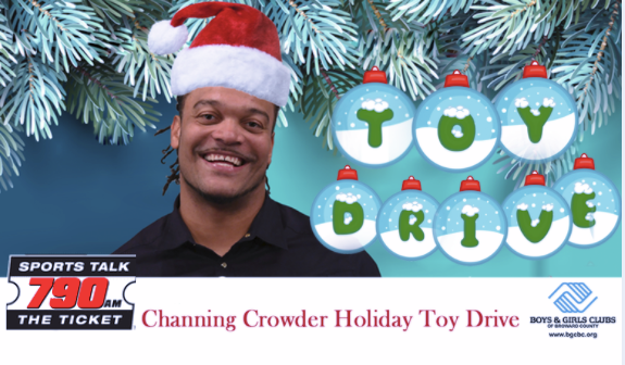 9th Annual Channing Crowder Holiday Toy Drive