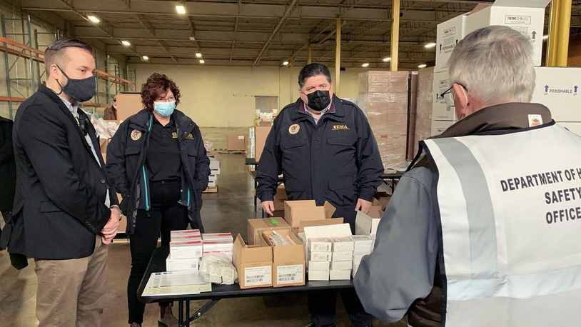 Vaccine arrival signals 'beginning of the end of this pandemic,' Pritzker says