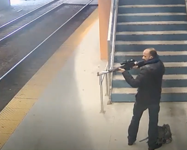 Rifle suspect
