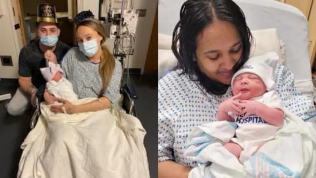 Brooklyn, LI hospitals welcome NYC area's first babies of 2021