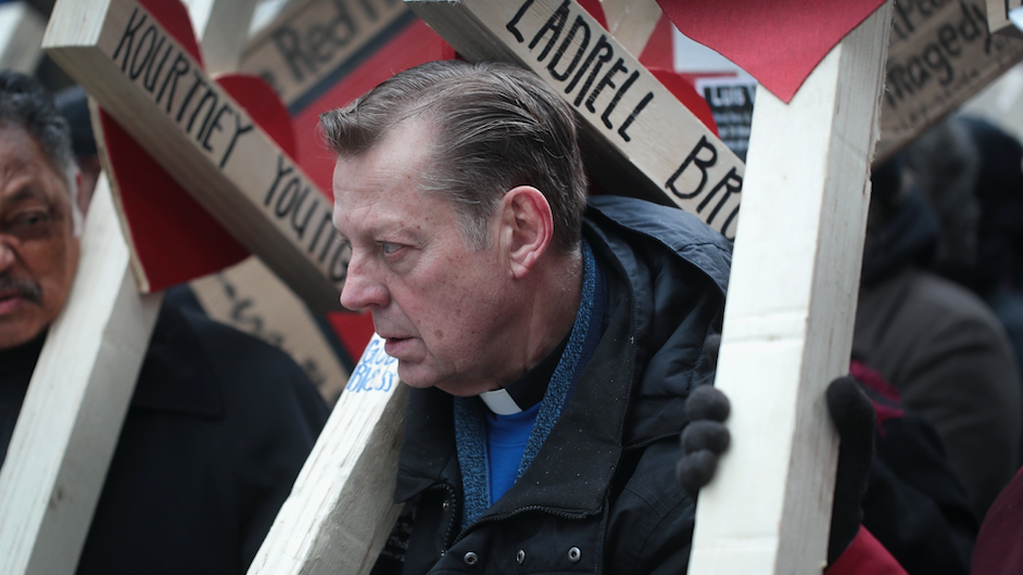 Sex-abuse allegation against Father Pfleger being investigated, Cupich says