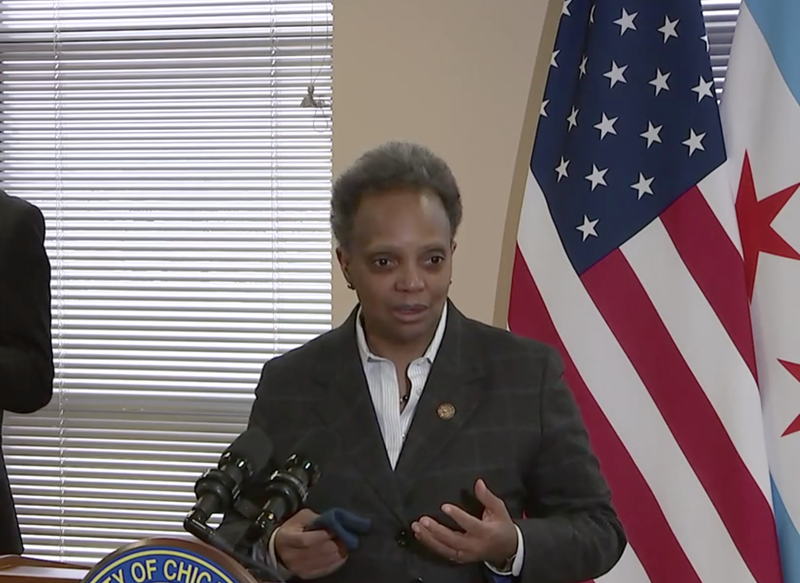 Mayor Lori Lightfoot said she's been seeking assurances the city is taking prepared to thwart the kind of intentional destruction of COVID-19 vaccine doses like what happened in Wisconsin last month.