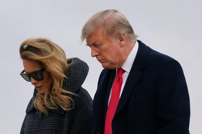 Melania and Donald Trump