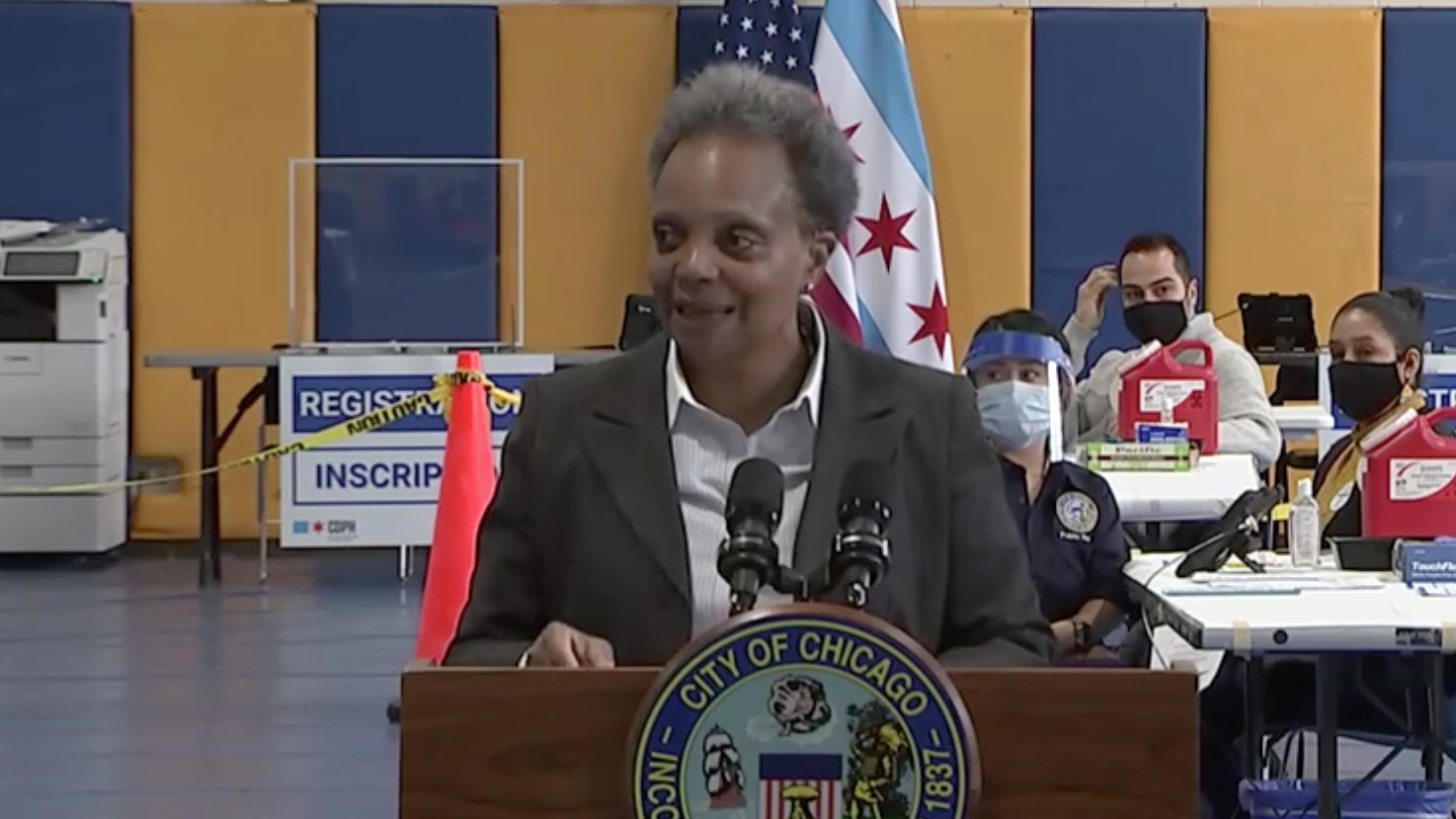 Chicago opening 6 mass COVID-19 vaccination sites, but Mayor says city needs more doses