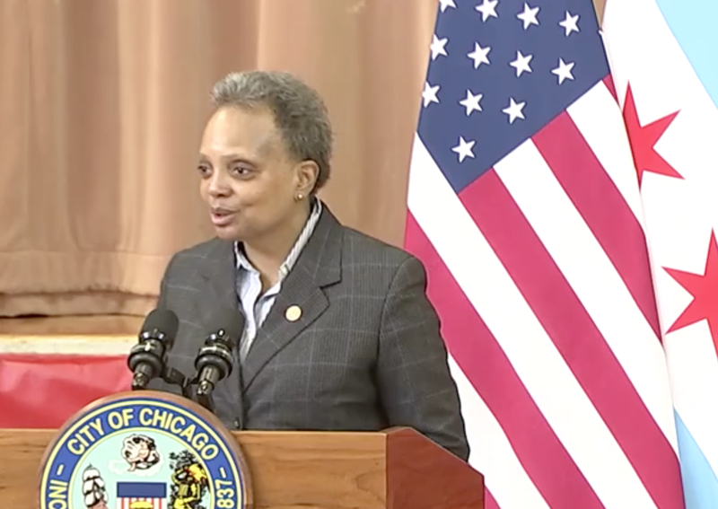 Mayor Lightfoot applauded the return of Chicago Public School students to their classrooms and joined with school officials in looking at the challenges ahead.