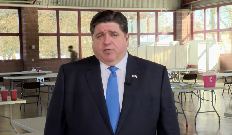 Governor Pritzker delivers virtual State of the State and budget address.