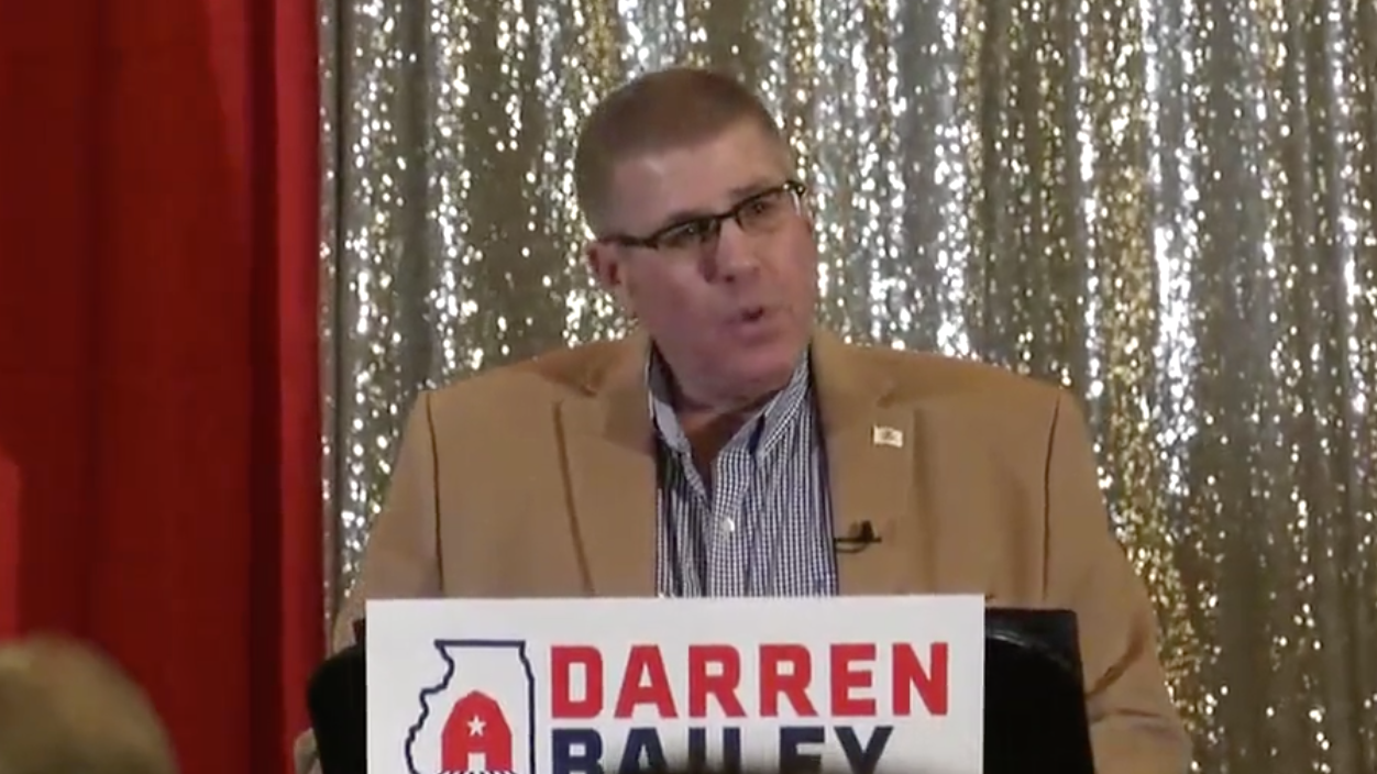 State Senator Darren Bailey announces run for Illinois governor; pledges to take on 'political elites'