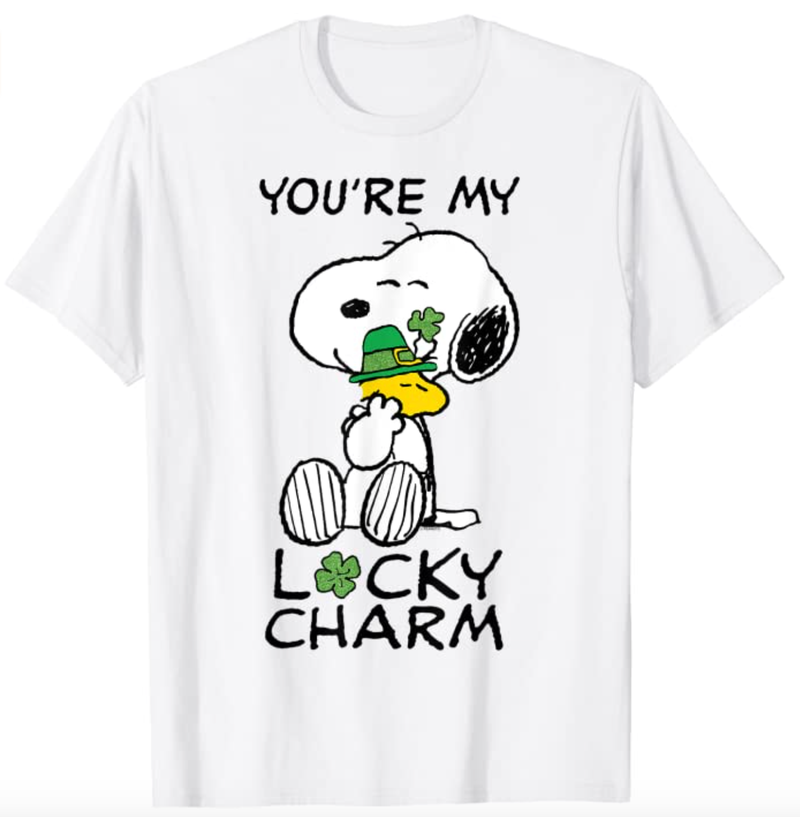 snoopy st patrick's day