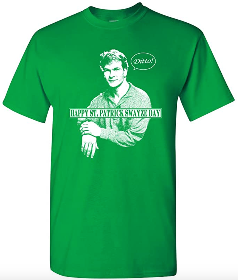 st patrick swayze day t-shirt
