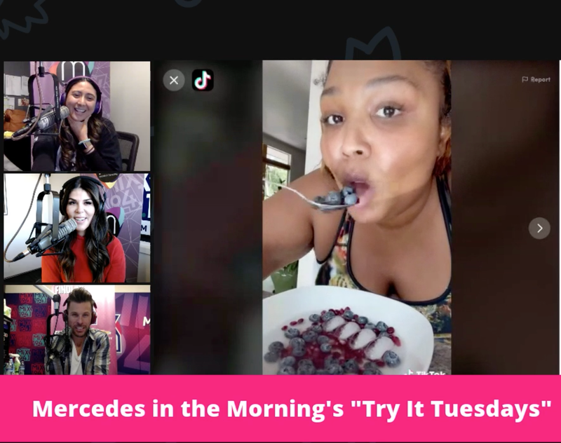 Mercedes in the Morning Tries Nature's Cereal
