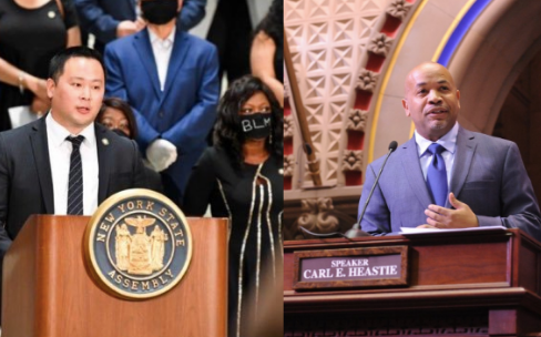 Ron Kim Carl Heastie