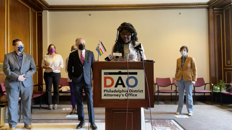 Kendall Stephens is an advocate for Philadelphia's transgender community.