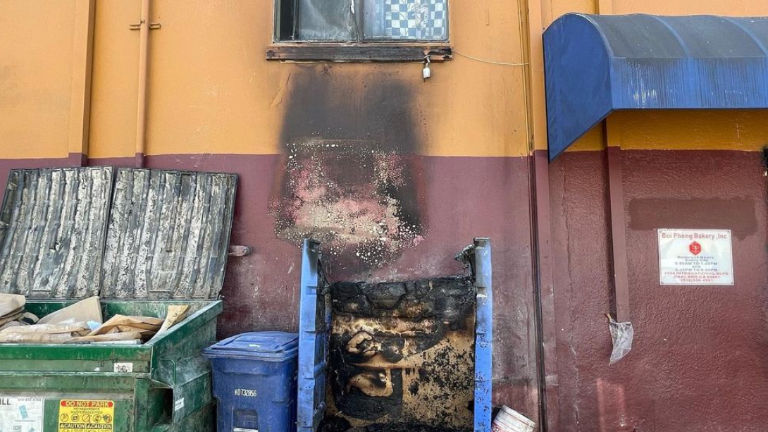 'We are genuinely saddened': Vandal tries to start fire at Oakland Asian American bakery