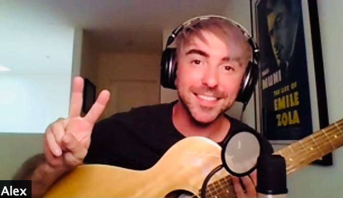 Alex from All Time Low Band