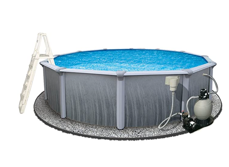 Blue Wave Martinique Deep Metal Wall Swimming Pool