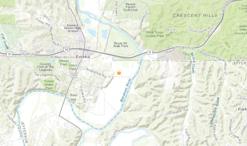 Eureka earthquake