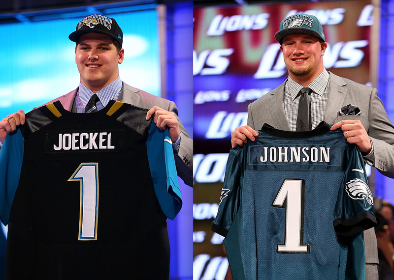 Luke Joeckel and Lane Johnson