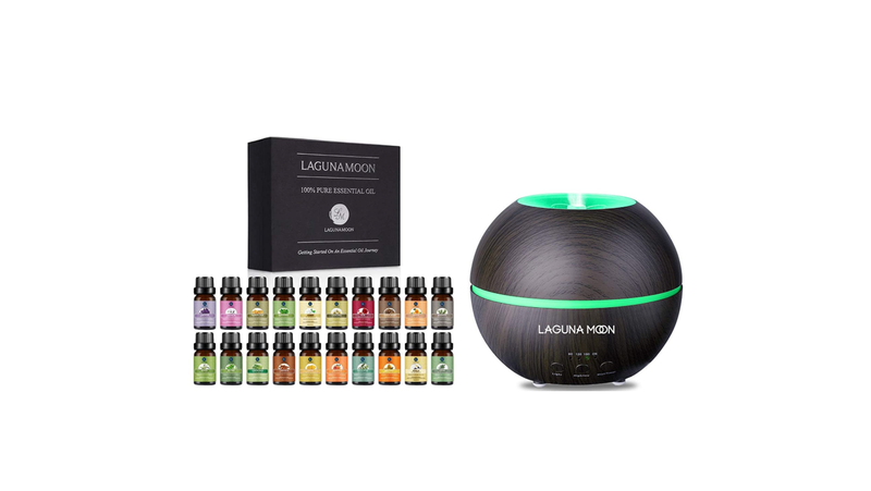 Lagunamoon diffuser and essential oil set 