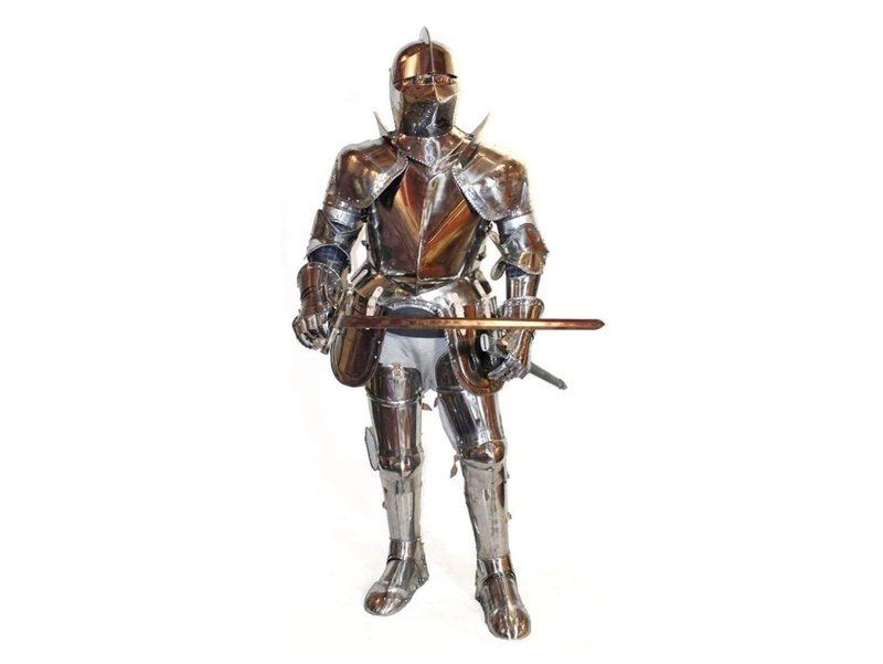 Juxmnnp Steel Man Warrior Armor Suit