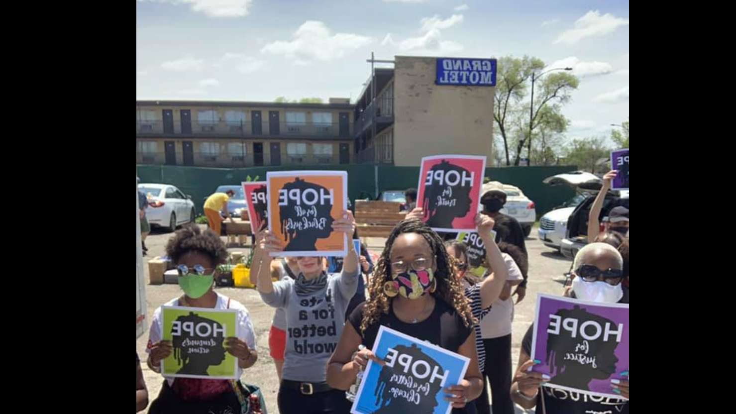 Activists demand change, protest outside motel where 10-year-old girl was sexually assaulted