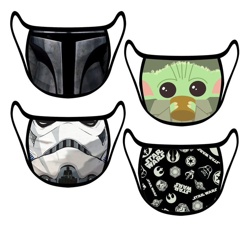 Cloth Face Masks 4-Pack