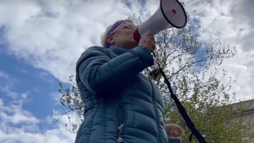 Protesters opposes NU's selection of new athletic director