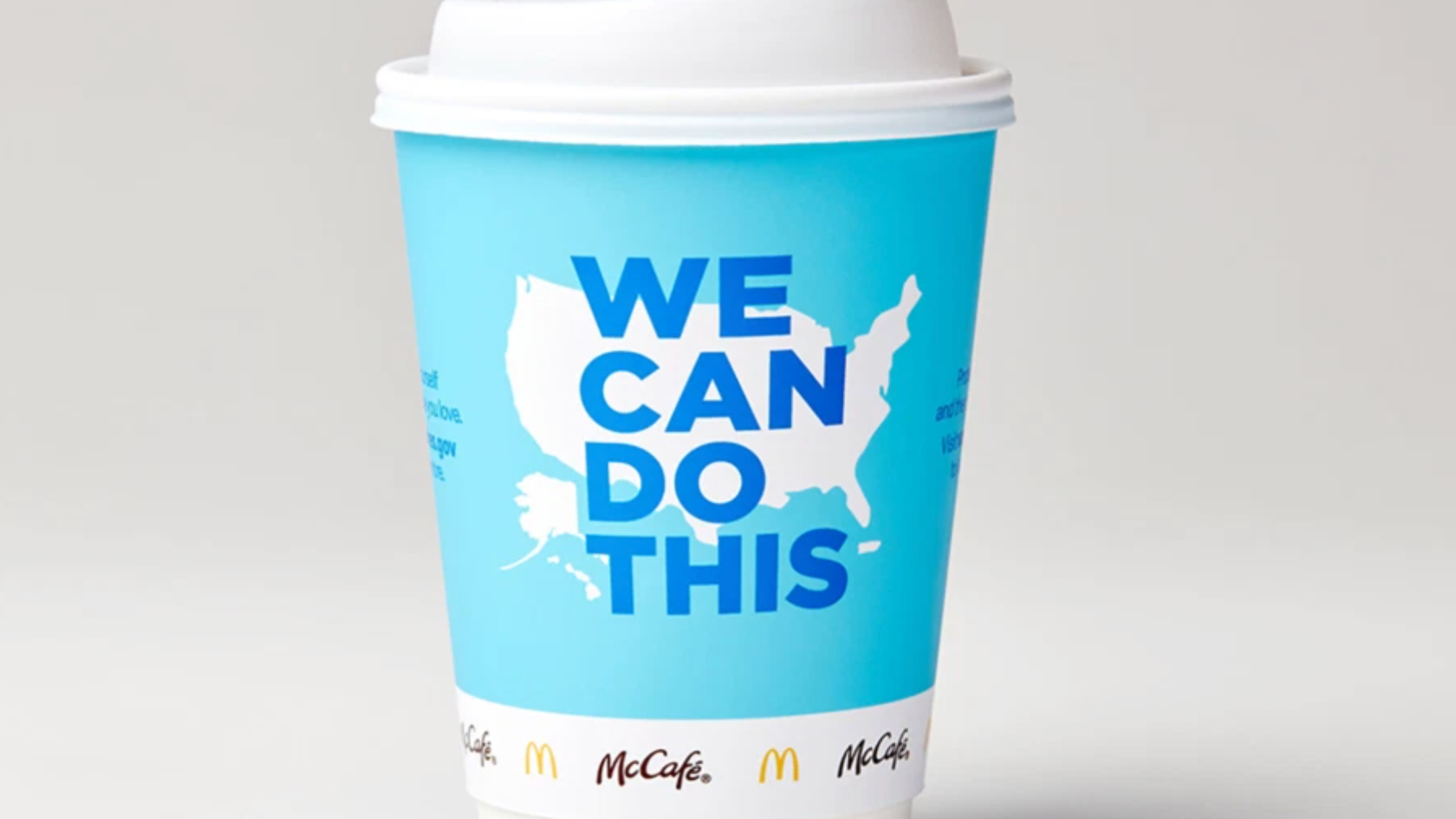 McDonald’s to promote COVID-19 vaccines with new coffee cup design