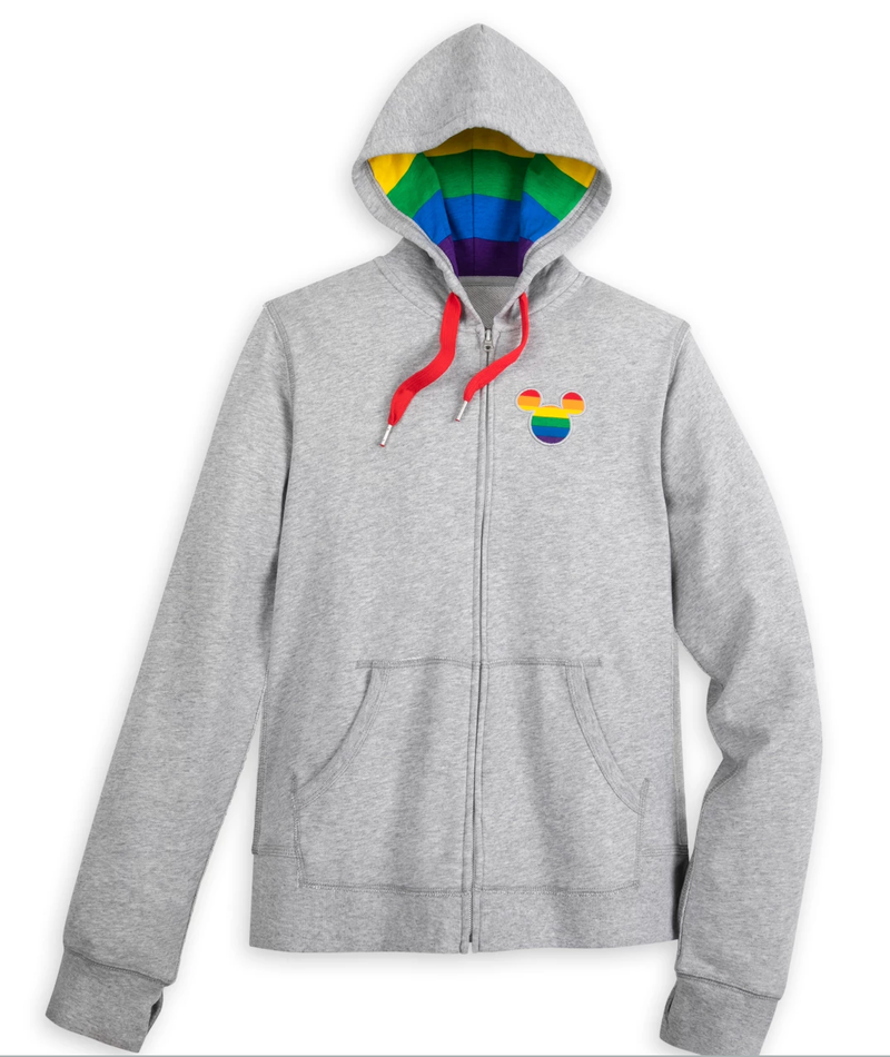 Mickey Mouse Zip-Up Hoodie for Adults