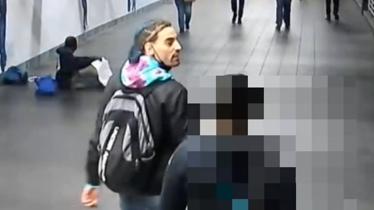 NEW VIDEO: Man wanted in Times Square subway slashing