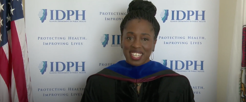 DPH head tells grads she ‘never dreamed of helping to lead state through global pandemic’