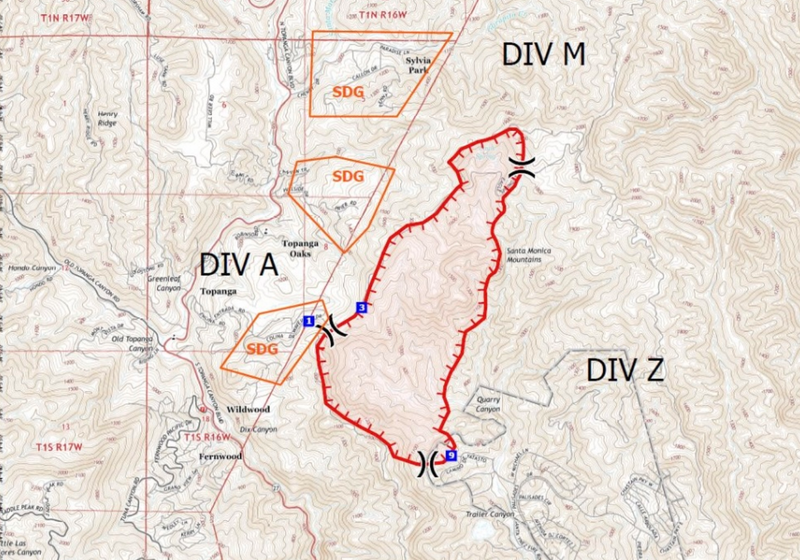 IAP Map Palisades Fire