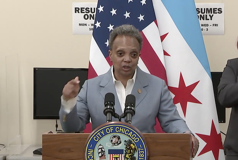 Mayor Lightfoot is calling for more diversity among the news media who cover local government. She kicked off the discussion with a controversial offer of interviews.