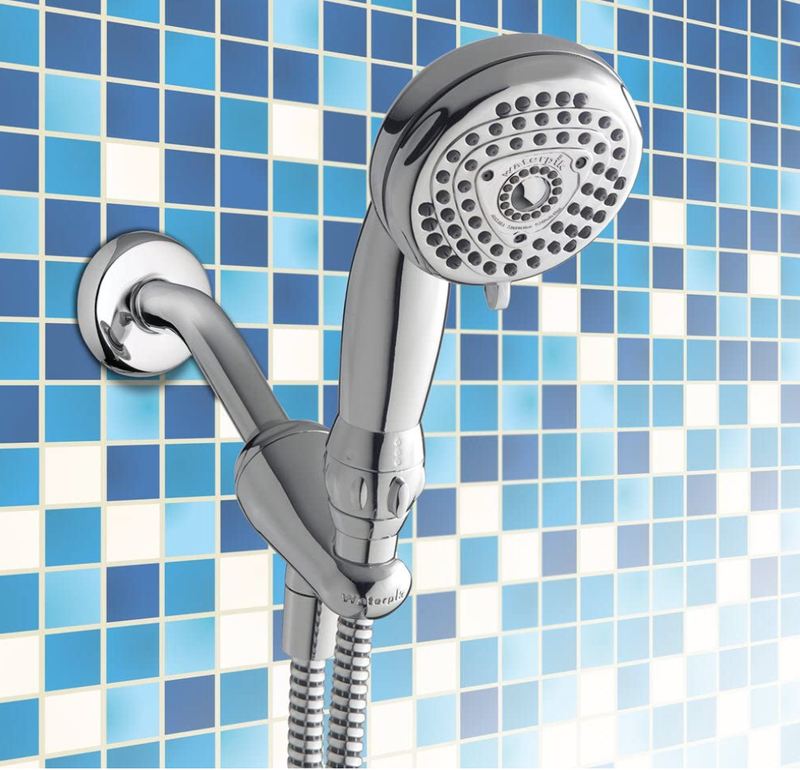 Waterpik ECO-563 EcoFlow 5-Mode Low Flow Water Saving Hand Held Shower Head, Chrome