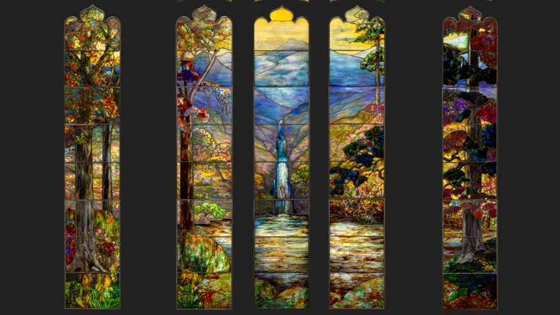 Rare Tiffany window on display at Art Institute of Chicago