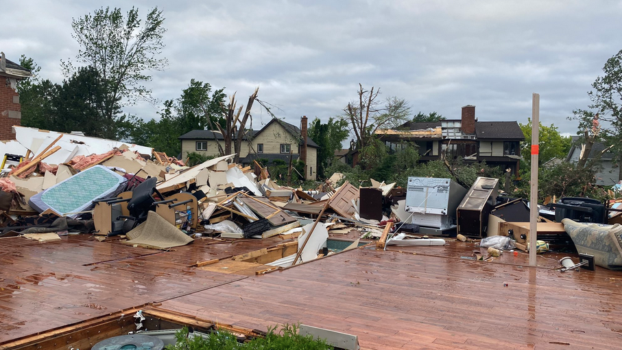 Naperville tornado appears to have been an EF-3, officials say